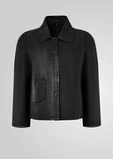 MARLEY - COMFORT FIT LEATHER JACKET Black