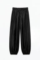 SATIN BALLOON PANTS