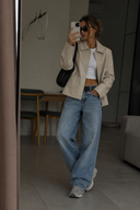 MARLEY - COMFORT FIT LEATHER JACKET LUSH