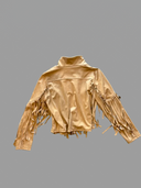 Faux Suede Fringe Jacket