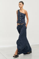One-shoulder top