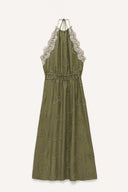 paisley embroider dress