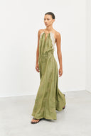 paisley embroider dress