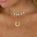 Lucky Horseshoe Necklace