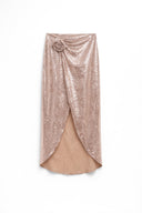sequin skirt