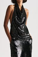sequin top