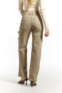 Beige Cargo Pants