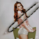 Rope Necklace with Crystal Drop