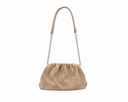 Suede Chain Clutch