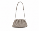 Suede Chain Clutch