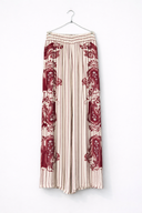 Boho Paisley Wide-Leg Pants