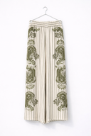 Boho Paisley Wide-Leg Pants