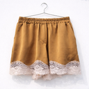 Lace Satin Shorts