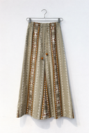 Ethnic Wide-Leg Pants