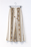Ethnic Wide-Leg Pants