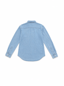 Classic Light Blue Denim Shirt