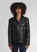 HARPER - OVERSIZED BOYFRIEND JACKET black stone