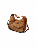 Woven Crochet Hobo Bag