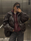 Oversized Bomber Jacket