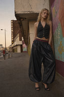 Eco Leather Balloon Pants