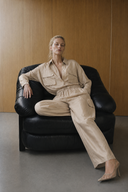 Satin Cargo Pants