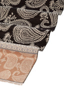 Two-Tone Paisley Scarf