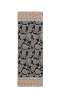 Two-Tone Paisley Scarf