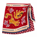 Tropical Safari Wrap Skirt