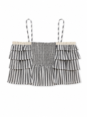 Seaside Ruffle Stripe Top