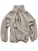 MILA Draped Blouse