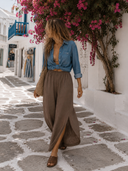 Mykonos Breeze Linen Pants